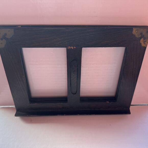 Antique Book Stand French Wooden Bible Rest Holder Vintage Lectern Reading Suppo - Picture 11 of 13